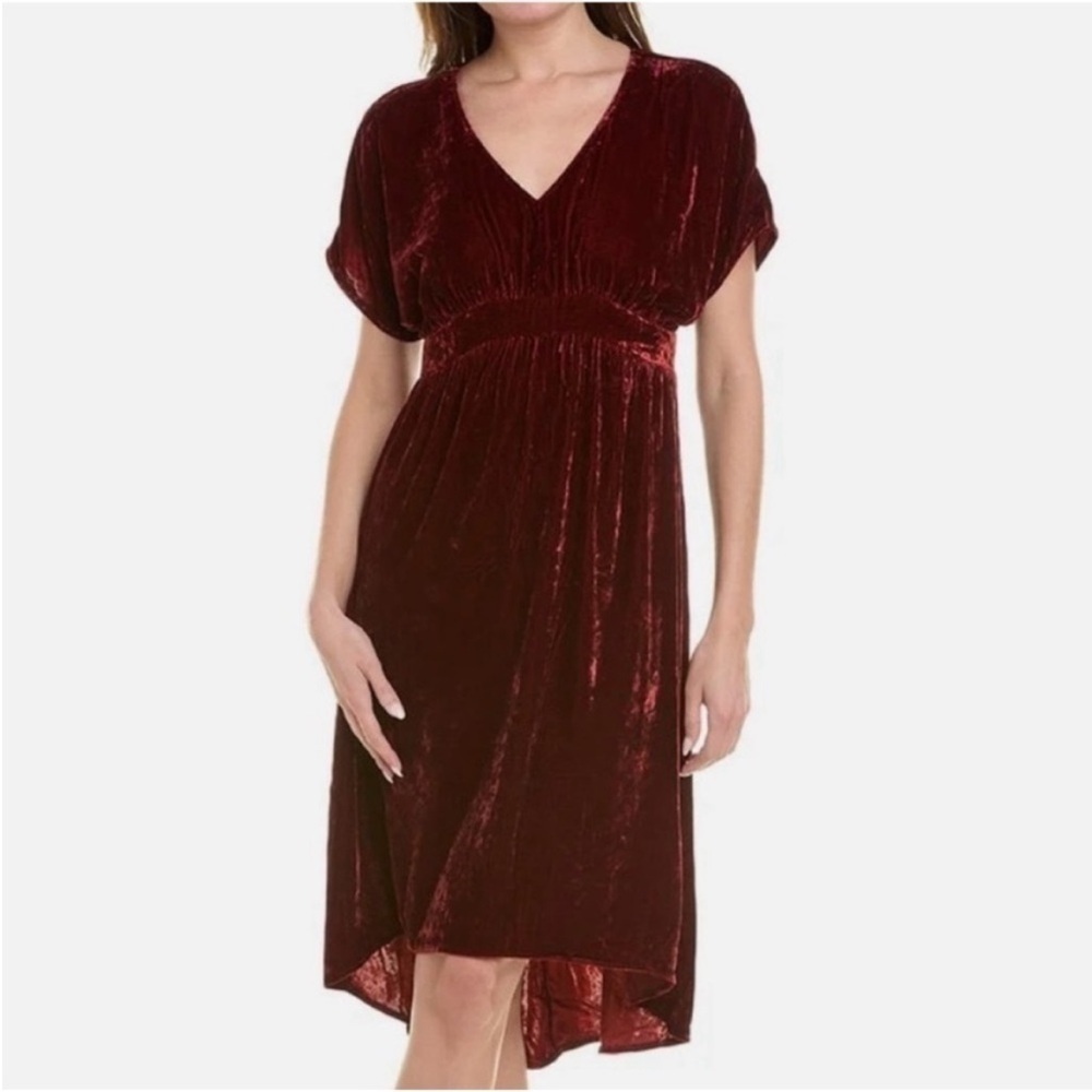 CAbi Style 3696 Velvet Grace Tribute High Low Dress